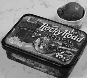 Rocky Road Ice Cream (700 Ml)