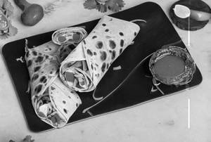 Veg Tikki Wrap