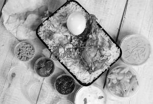 Chicken Dum Biriyani With 8 Special Sides