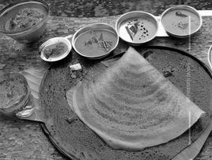 Open Masala Dosa