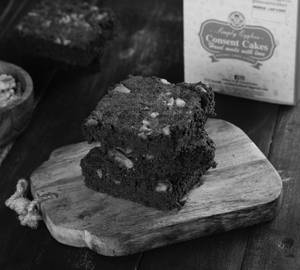 Eggless Walnut Brownie