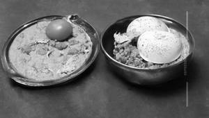 Egg Tomato Keema With 4 Pav