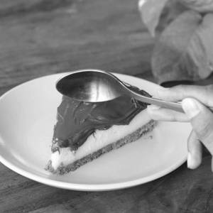 Nutella Cheese Cake (served One Slice)