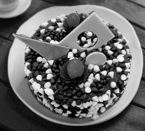 Pure Chocolate Chips Cake (1Lbs)