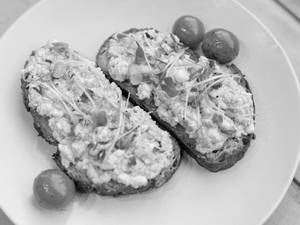Scrambled Tofu Sourdough Toast