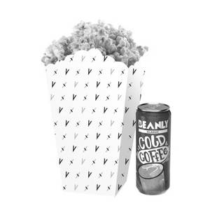 Regular Popcorn Cheese & Classic Cold Coffee