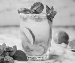 Blue Lagoon Mojito