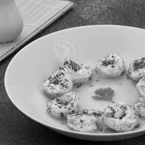 Butter Garlic Prawns, With Lemon Butter Sauce