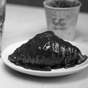 66% Chocolate Dipped Croissant
