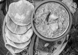 Aloo Sabji With Poori