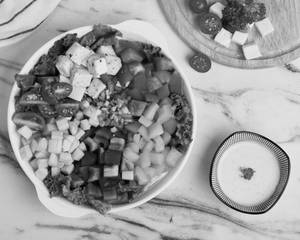 Bbq Paneer Bubble Salad