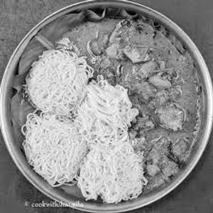 Mutton Kari Egg Idiyappam