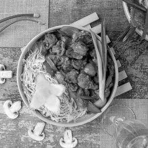 Mushroom Chilli