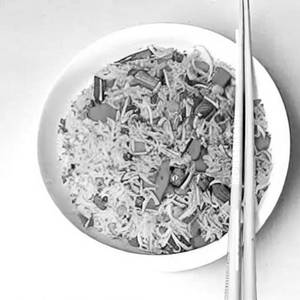 Veg Singapuri Fried Rice