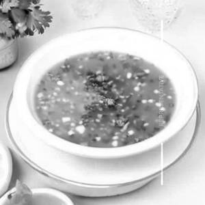 Lemon coriander soup