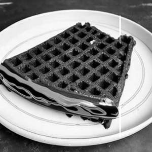 Brownie Waffle + Nutella Waffle                                                                     