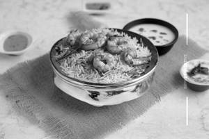 Prawns Dum Biryani