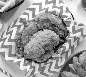 Crispy Broasted bone Chicken