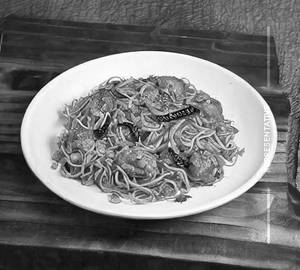 Veg Manchurian Noodles