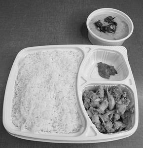 Steam Rice & Dal Fry Lunch Box