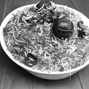 Mushroom Biryani