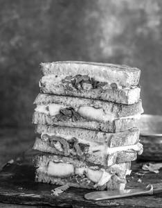 Paneer Extra Cheese Grilled Sandwich