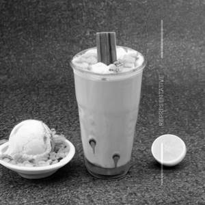 Kesar Pista Milk Cold Drink With Kesar Pista Ice Cream