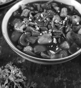Mushroom Chilli