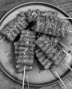 Rice Cake Skewers