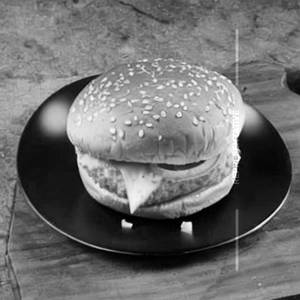 Cheesy Paneer Burger