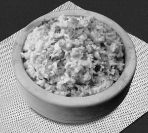 Butter dal khichadi