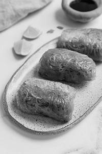 Ramen Rice Paper Rolls