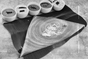 Rawa Cheese Plain Dosa