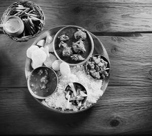 Mutton thali