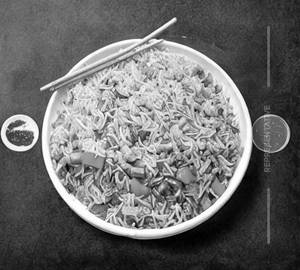 Veg. manchurian fried rice