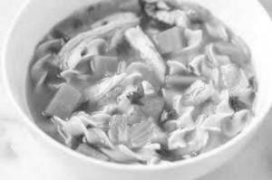 Noodles Soup Chicken