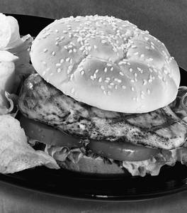 Grilled Chicken Burger