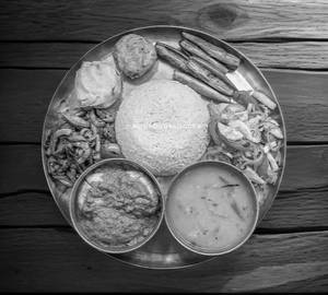 Egg thali
