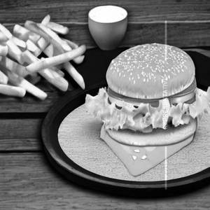Veg Cheese Burger