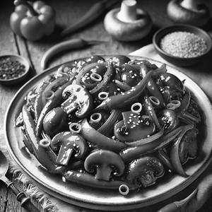 Mushroom Chilli