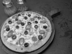 Cheese jalapeno and corn pizza [7 inches]