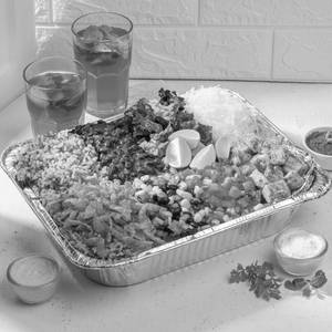 Chefs special chipotle grilled paneer burrito bowl party pack