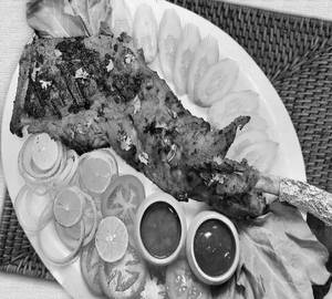 Tandoori mutton raan [1.5 kg]