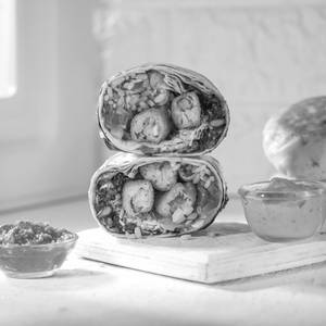 Chef Avani's special veg burrito wrap