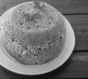 Corn Chiratta Puttu (cholam) + Green Gram Curry                                  