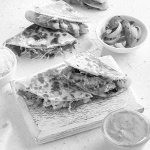 Santa Fe paneer & cheese quesadillas
