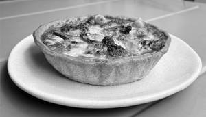 Brocolli Cheddar Quiche