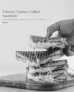 Cheese Chutney Sandwich