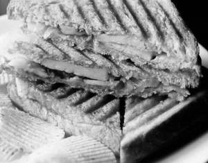 Baked Veg Cheese Sandwich