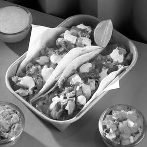 Chefs special crispy fish tacos (soft tortillas)